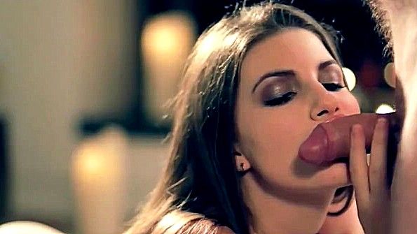 Восхитительный минет от барышни ради траха