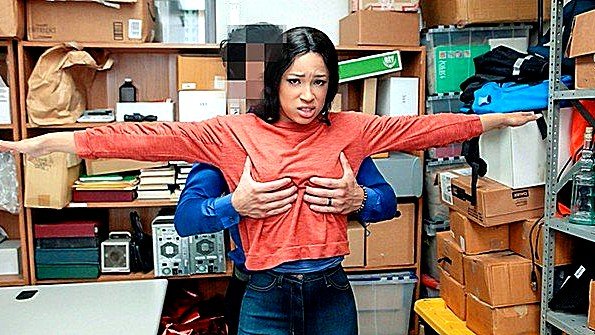 Заставил негритянку раздеться во время обыска