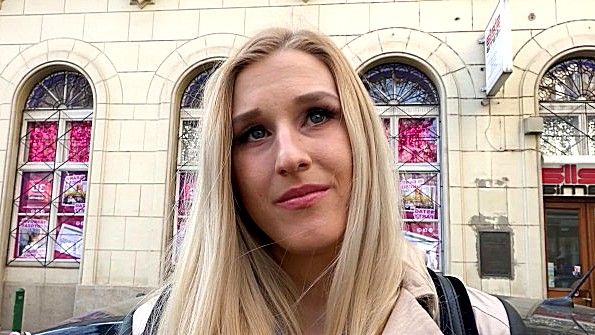 Надела развратное белье для пикапера и поебалась