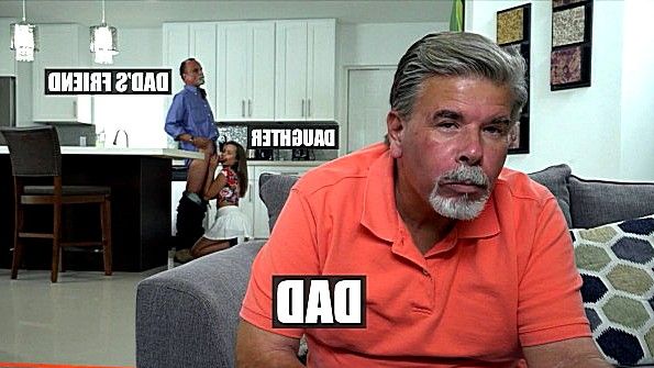 Дочь поебется с другом отца за его спиной