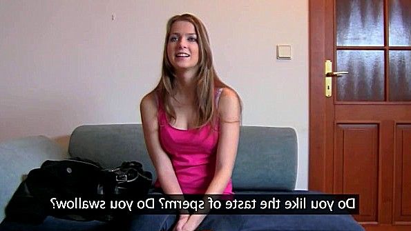 Сексапильная девушка получает на кастинге мощный трах